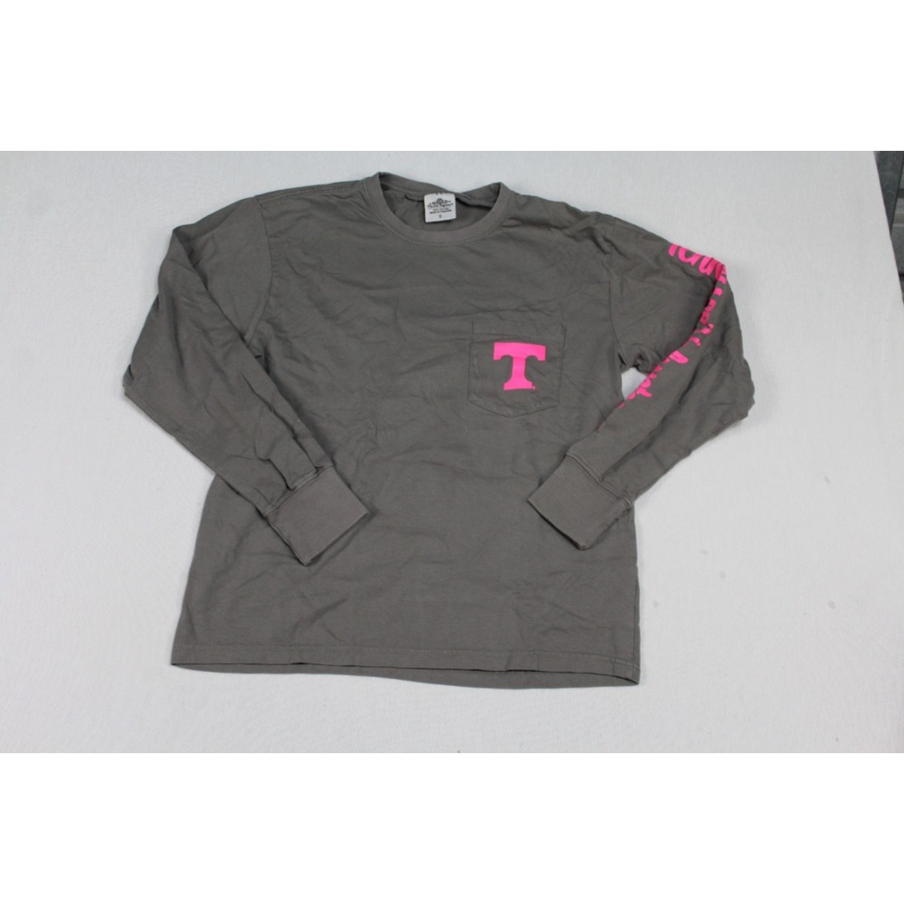 Three Square Women Gray Shirt Long Sleeve Tennessee Volunteers Size Small